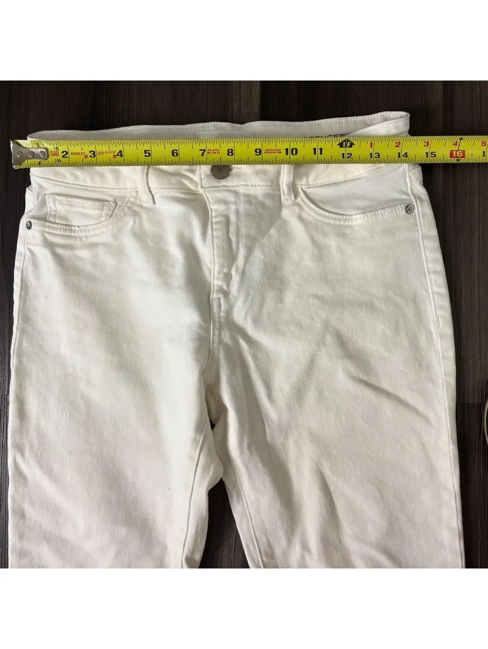 DL1961 Florence InstaSculpt Skinny White Jeans Women's Size 28